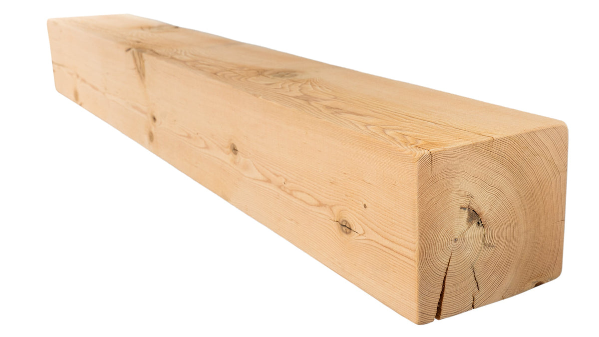 Reclaimed Wood Fireplace Mantel - Dakota Timber Co - Fireplace Mantels