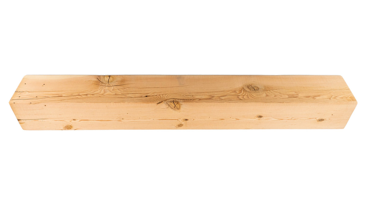 Reclaimed Wood Fireplace Mantel - Dakota Timber Co - Fireplace Mantels