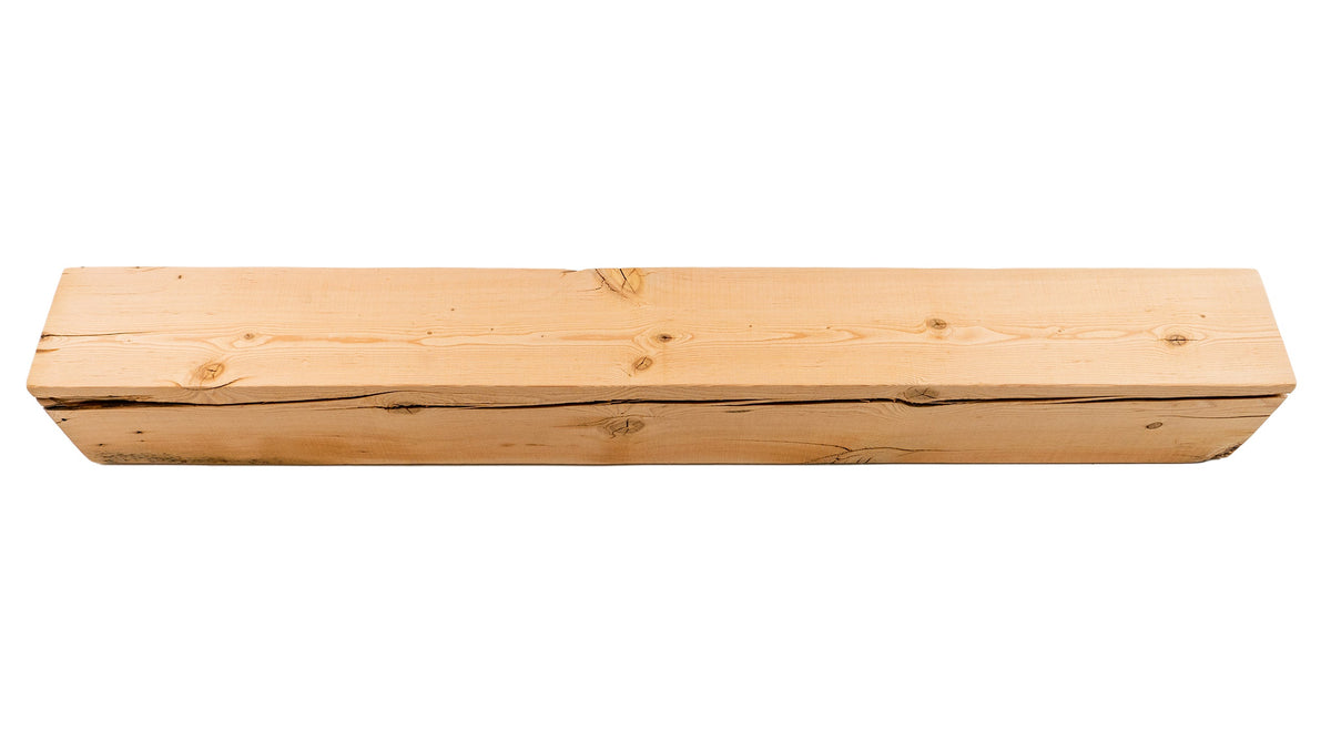 Reclaimed Wood Fireplace Mantel - Dakota Timber Co - Fireplace Mantels