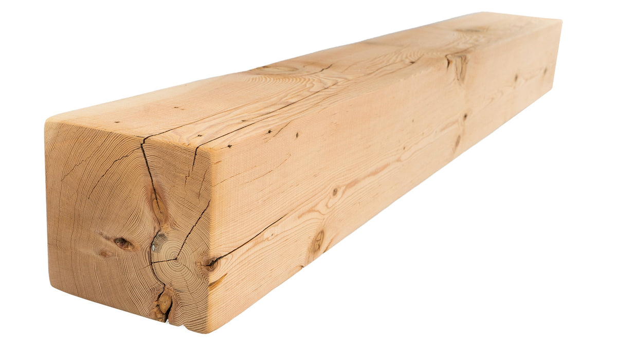 Reclaimed Wood Fireplace Mantel - Dakota Timber Co - Fireplace Mantels