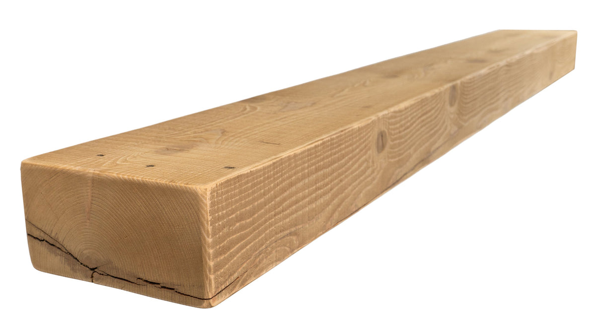 Reclaimed Wood Fireplace Mantel - Dakota Timber Co - Fireplace Mantels