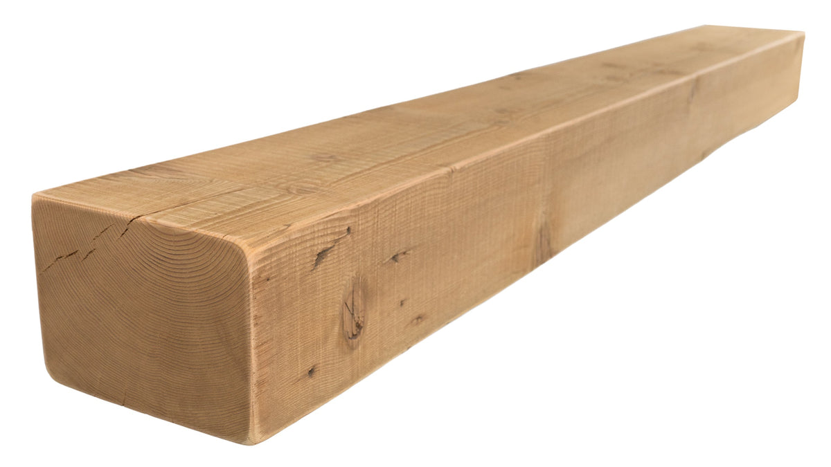 Reclaimed Wood Fireplace Mantel - Dakota Timber Co - Fireplace Mantels