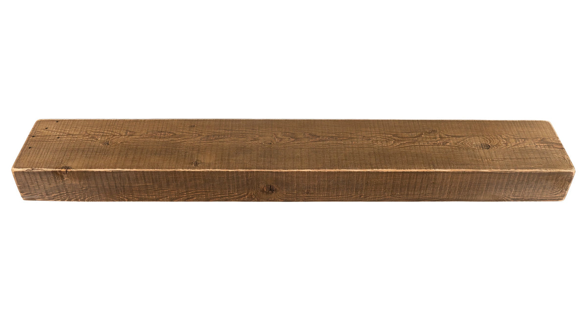 Reclaimed Wood Fireplace Mantel - Dakota Timber Co - Fireplace Mantels