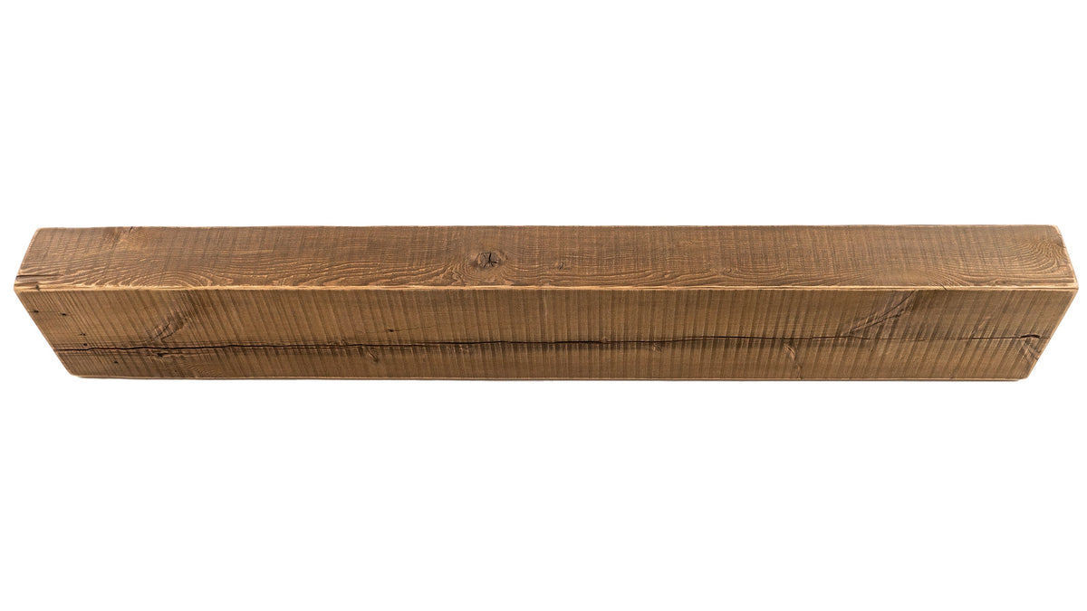Reclaimed Wood Fireplace Mantel - Dakota Timber Co - Fireplace Mantels
