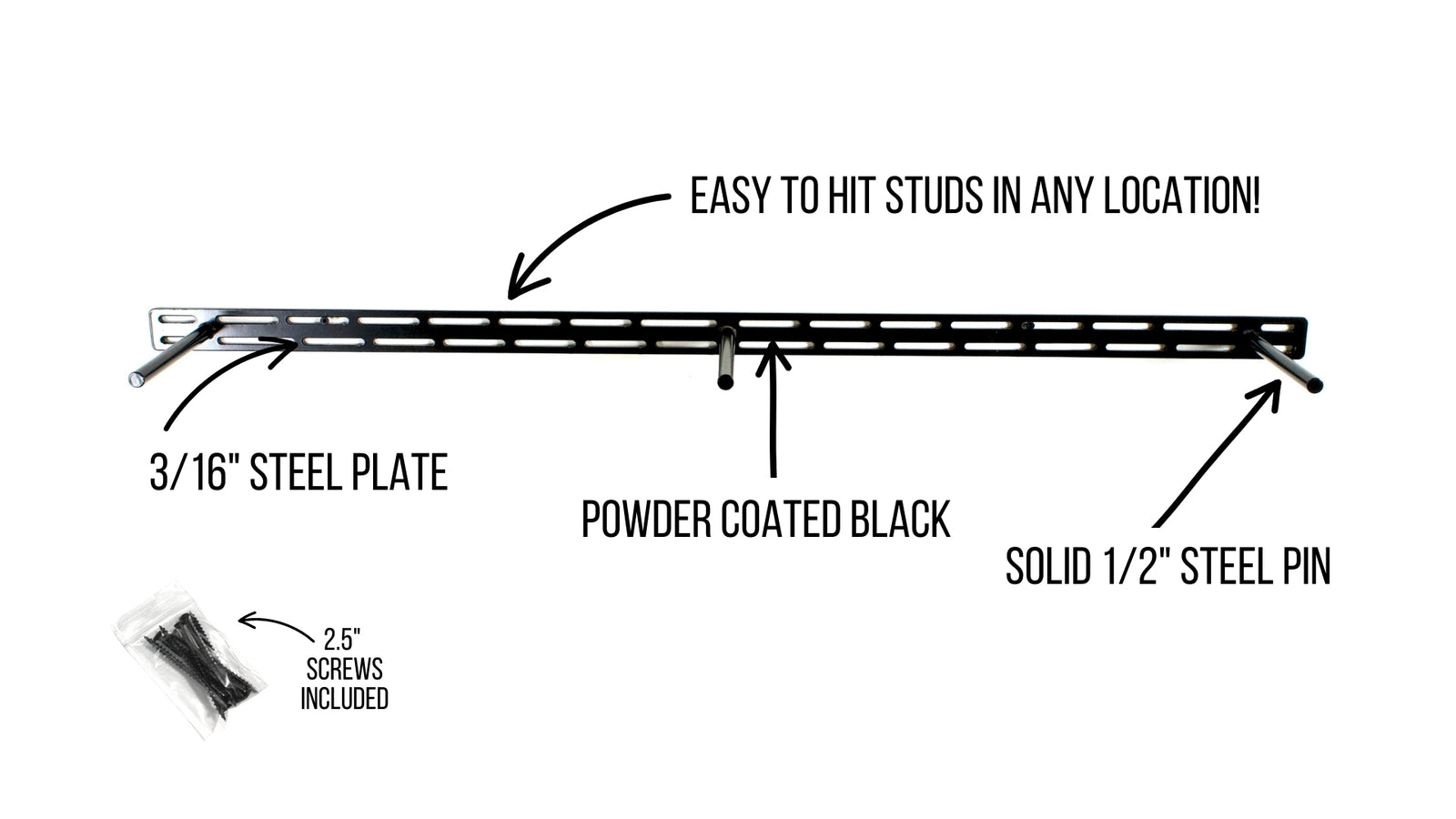 Shelf Bracket-40"x6"x1.5" - Dakota Timber Co
