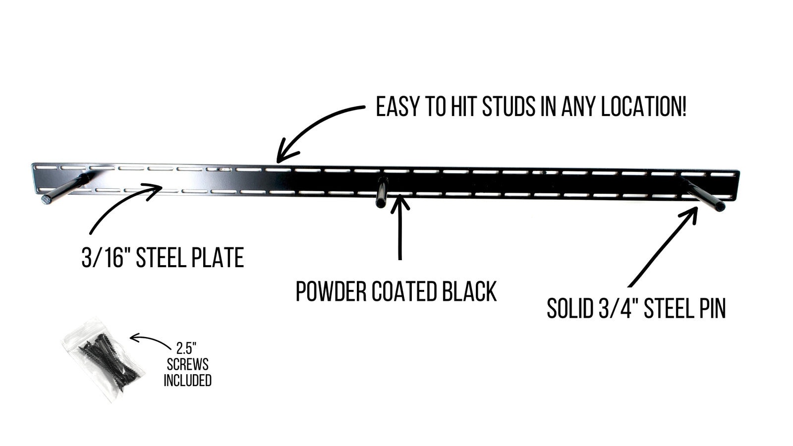 HD Mantel Bracket - 54" x 5.5" x 2.5" - Dakota Timber Co