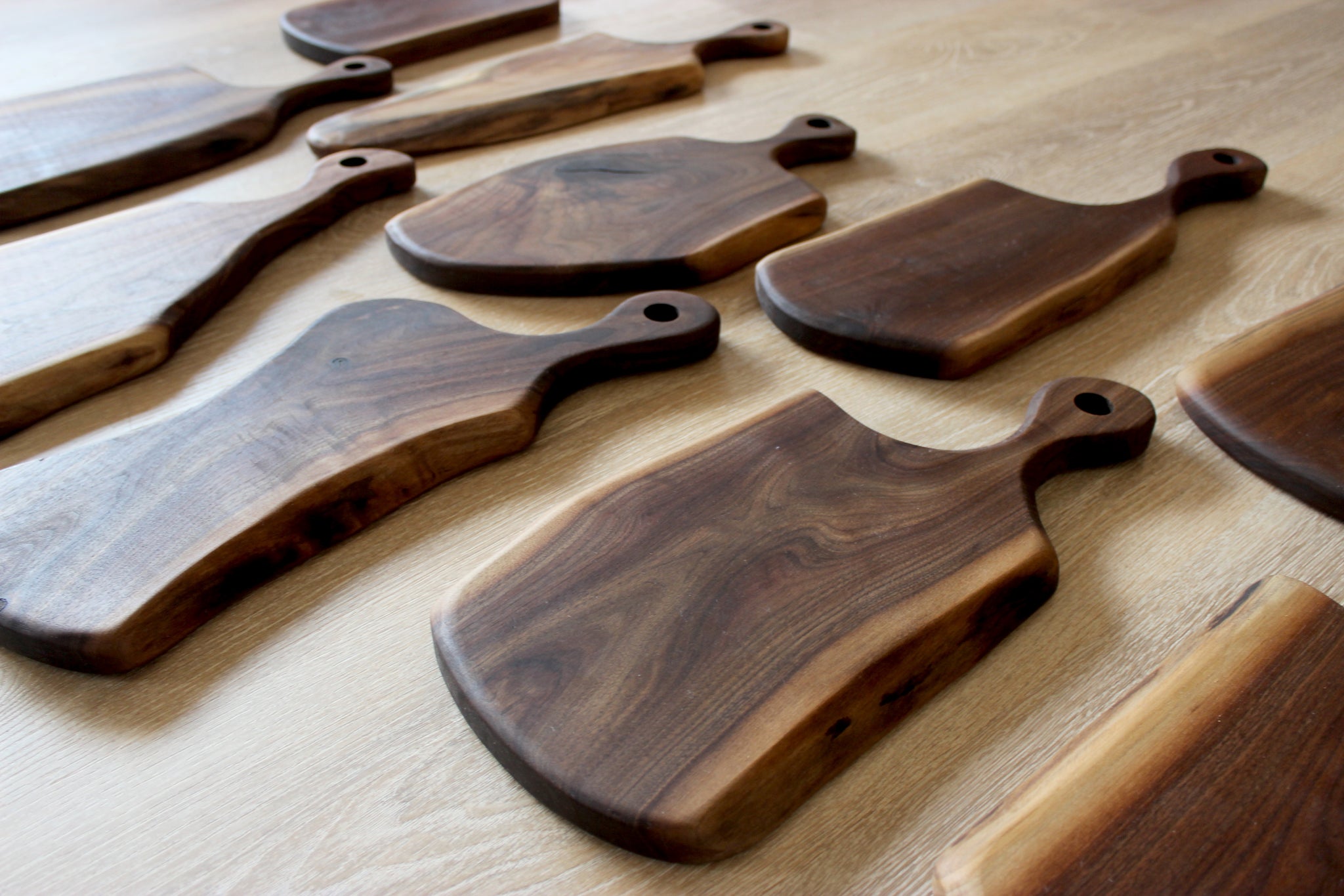 Rustic Boards Set Classic Handle Live-Edge Wood Charcuterie Board Gift Sets | Cheese ...
