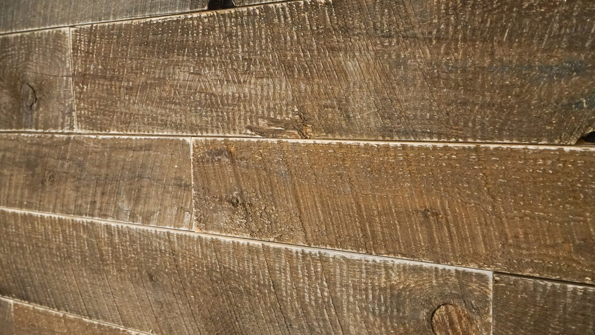 Natural Raw Wood Shiplap Paneling - Light Brown Wood Shiplap Wall Paneling - Dakota Timber Co Shiplap - Wall Ceiling Paneling - Real Wood - Brown Shiplap
