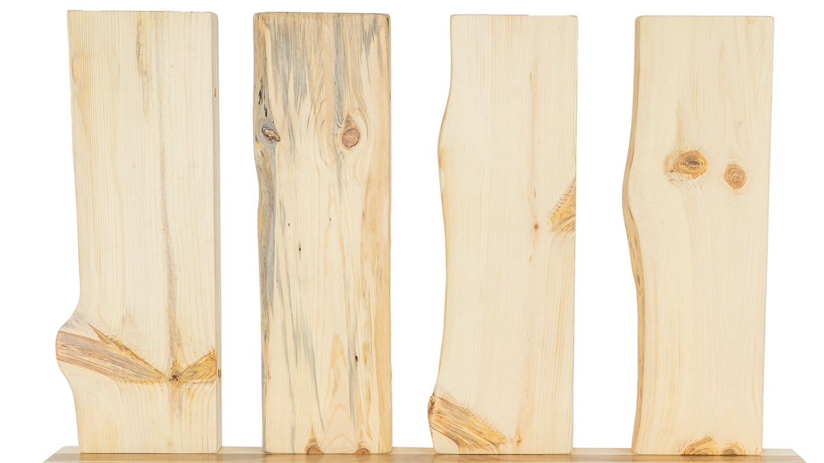 Live Edge Floating Shelf Kit - Dakota Timber Co