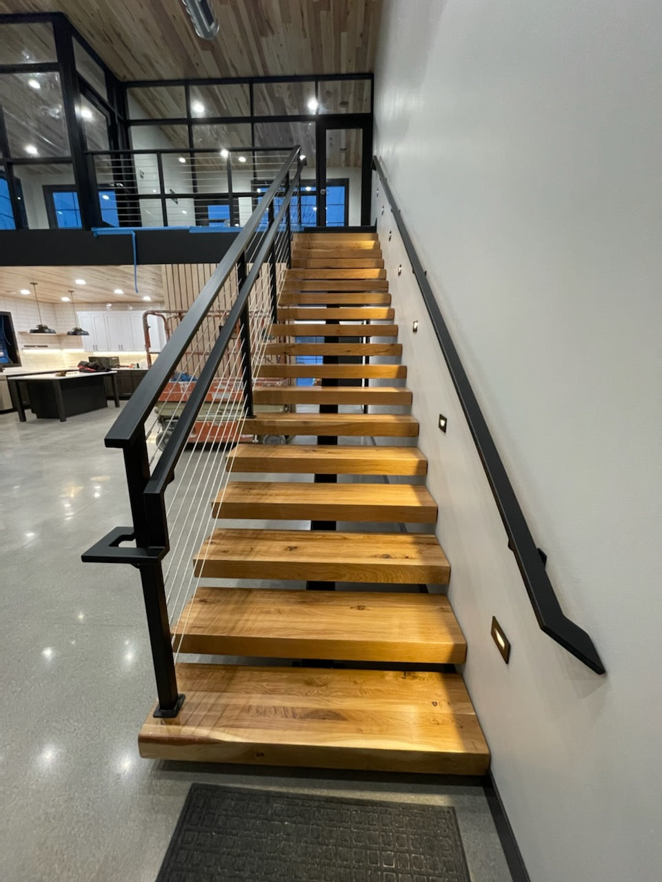 Pre-finished, Custom Hardwood Stair Treads - Dakota Timber Co