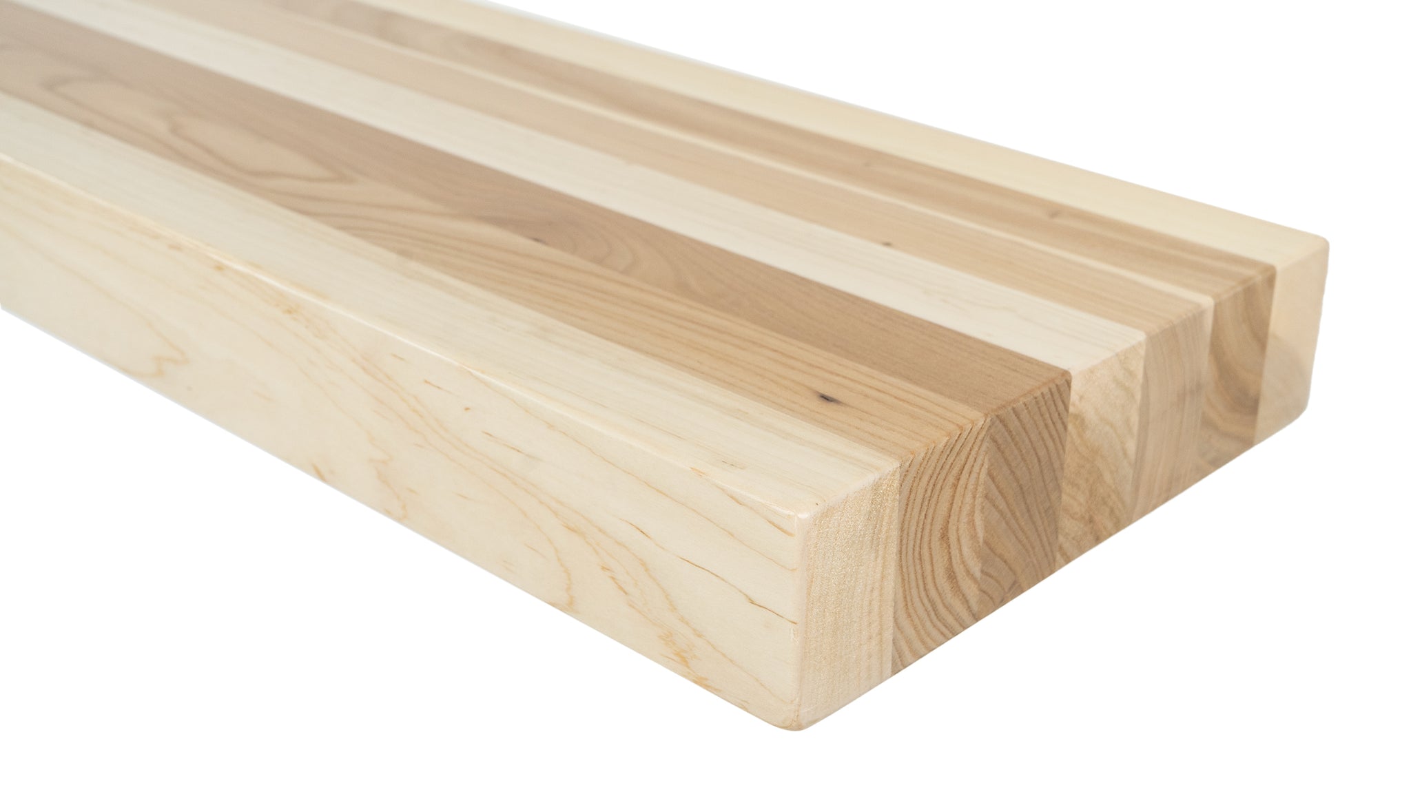 Natural Wood Stair Risers